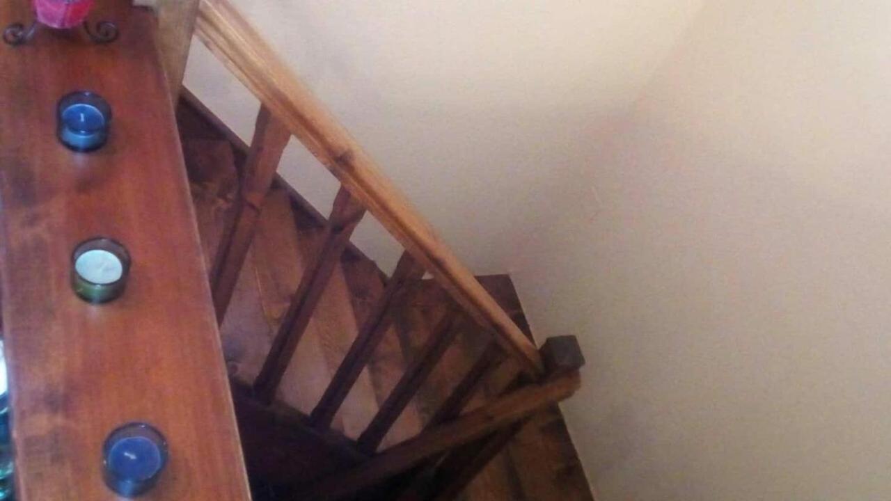 Villa La Casa di Pietra Karpenísion Esterno foto